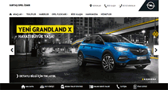 Desktop Screenshot of opel.surtasotomotiv.com