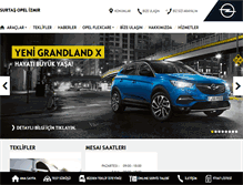Tablet Screenshot of opel.surtasotomotiv.com